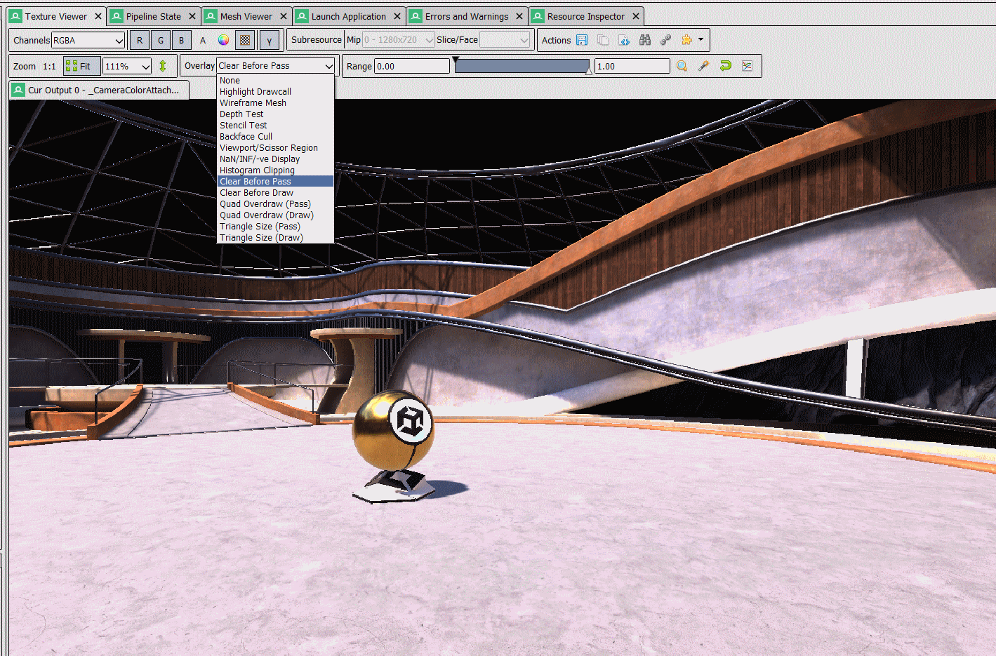 Texture Viewer Overlays